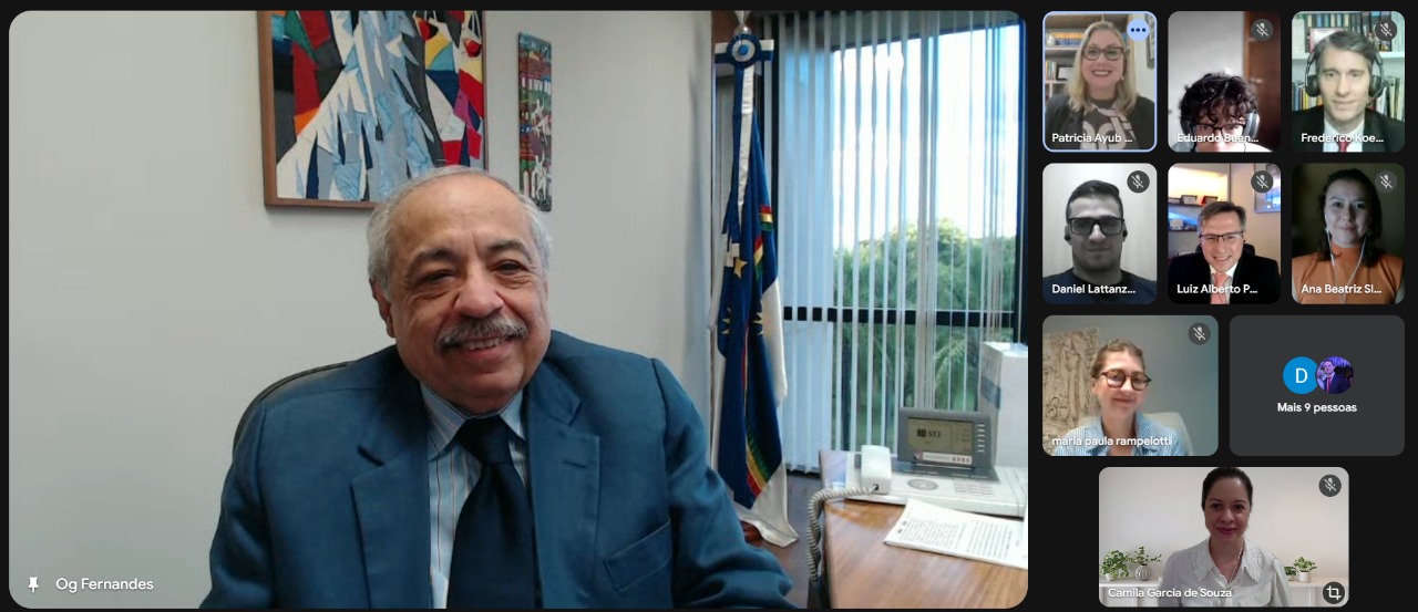 Ministro Og Fernandes, do Superior Tribunal de Justiça (STJ), leciona aula no PPGDNUEL