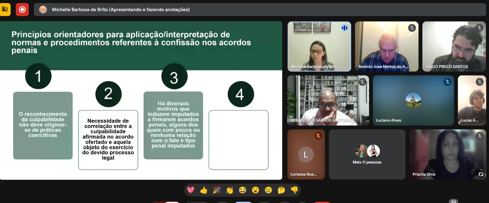 Registro de aula – Prof. Dra. Michelle Barbosa Brito (UFPA)