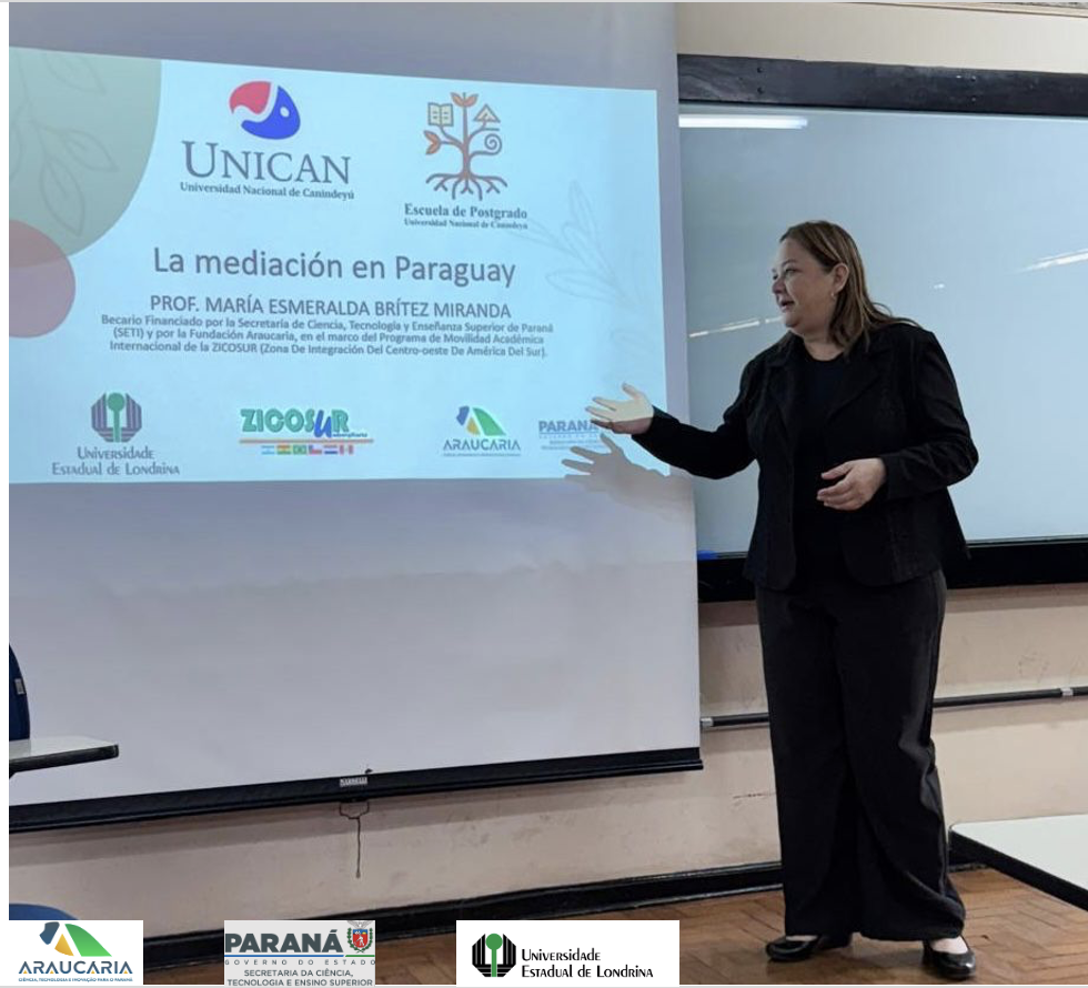 PPGDN/UEL recebe professora da UNICAN em disciplina sobre Gestão de Conflitos