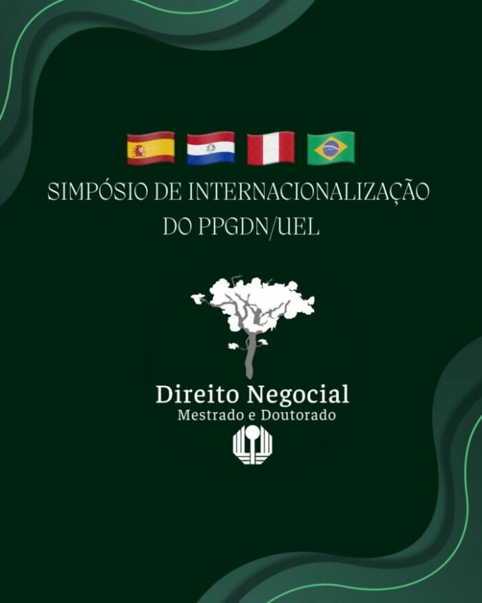 Divulgada as datas de inscrições do Simpósio de Internacionalização do PPGDN/UEL