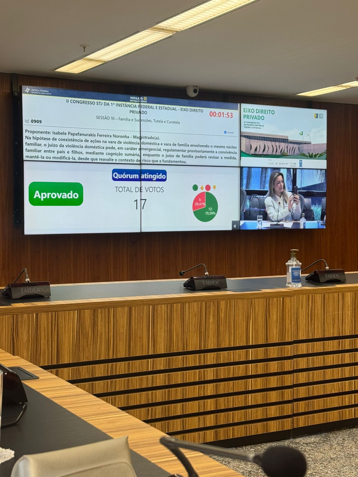 PPGDN marca presença na X Jornada de Direito Civil, promovida pelo Conselho da Justiça Federal (CJF)